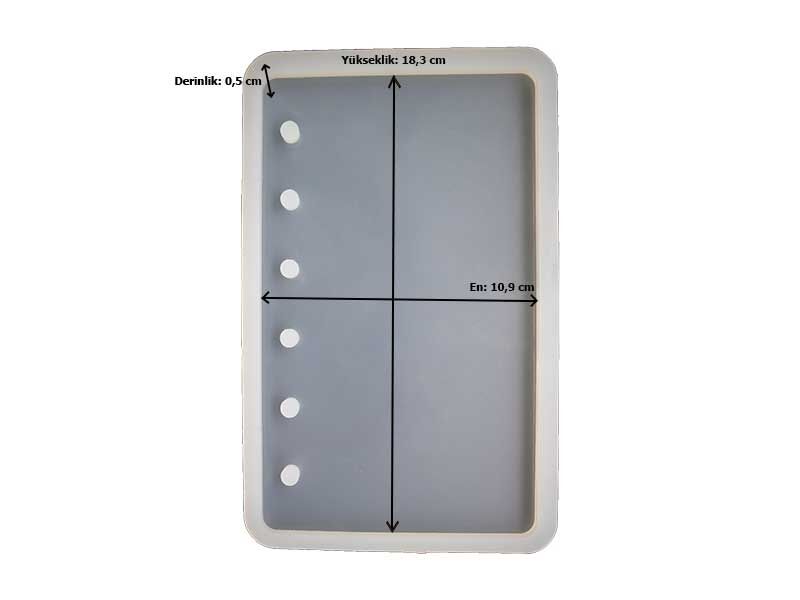 Defter ve Sekreterlik Epoksi Kalıbı EPK-601 - 2