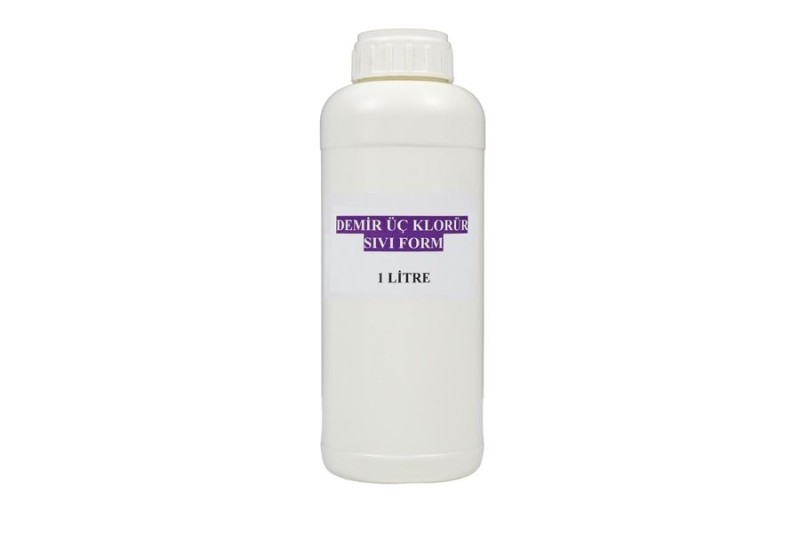 Demir 3 Klorür - Sıvı 1 KG - Kimyacınız