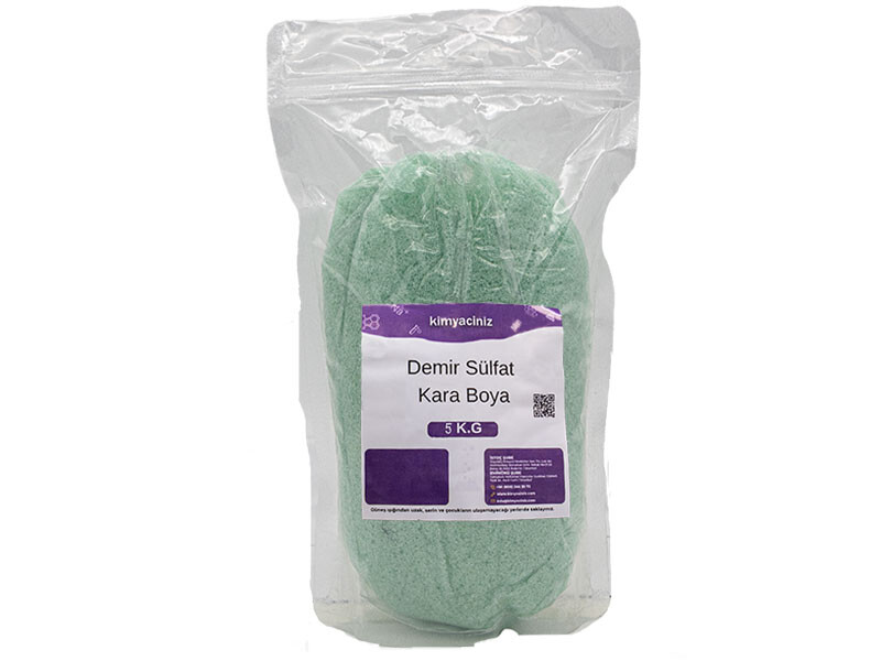 Demir Sülfat - Kara Boya 5 KG - Kimyacınız