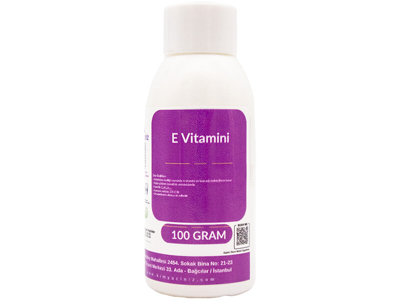 E Vitamini 100 GR - Kimyacınız