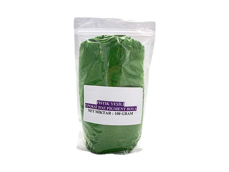 Fıstık Yeşili Epoksi Toz Pigment Boya 100 GR - Kimyacınız