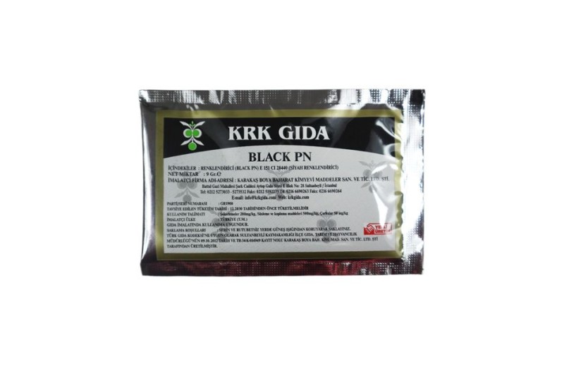 Food Black PN Siyah Gıda Boyası 9 GR - Kimyacınız