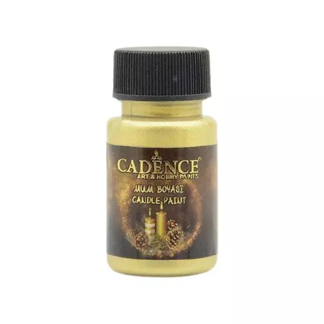 Gümüş Altın Mum Boyası Cadence 2159 50 ML - Cadence