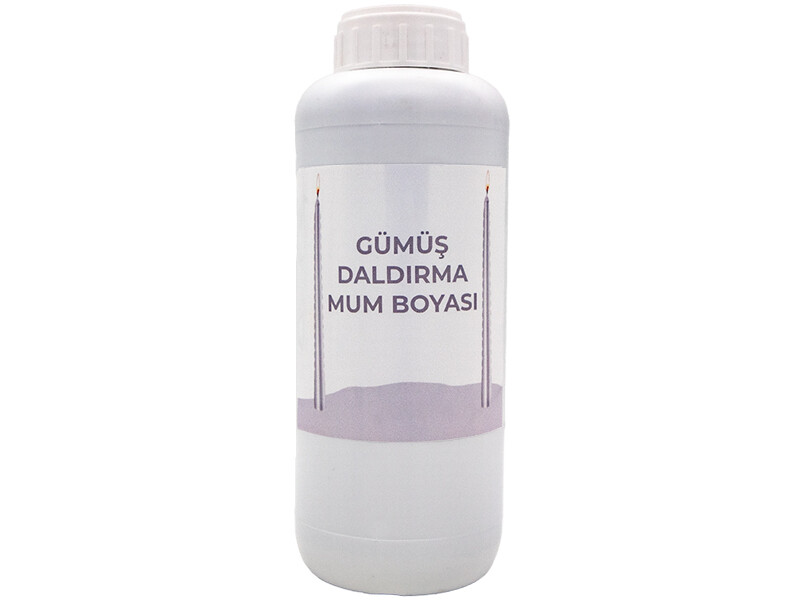 Gümüş Daldırma Sıvı Mum Boyası 1 LT - Kimyacınız