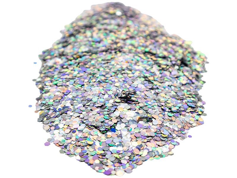 Gümüş Glitter Sim Epoksi Süsleme Aksesuarı 100 GR - 2