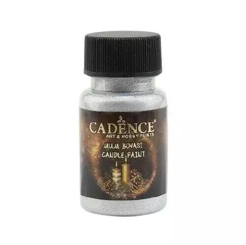 Gümüş Mum Boyası Cadence 2132 50 ML - Cadence