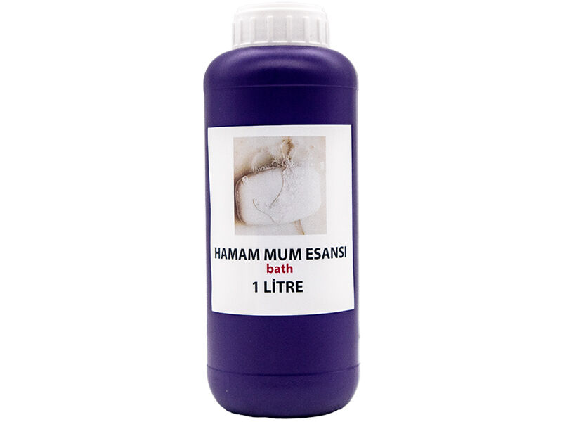 Hamam Beyaz Sabun Mum Esansı 1 LT - 1