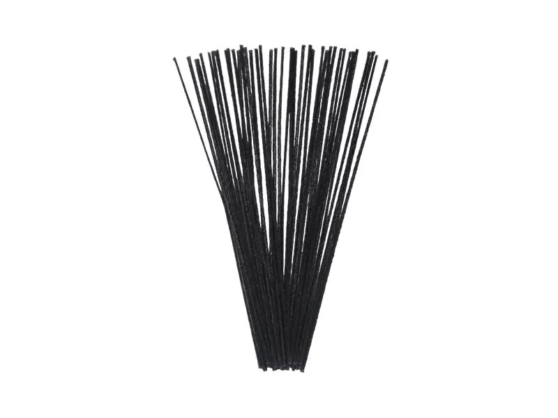 Hazır Mum Fitili Siyah 25 Cm 40 Adet / 10 Metre - Kimyacınız