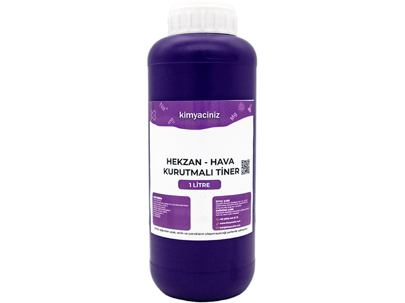 Hekzan - Hava Kurutmalı Tiner 1 LT - Diğer