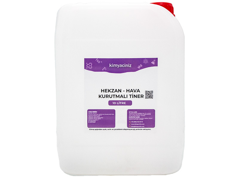 Hekzan - Hava Kurutmalı Tiner 10 LT - Diğer