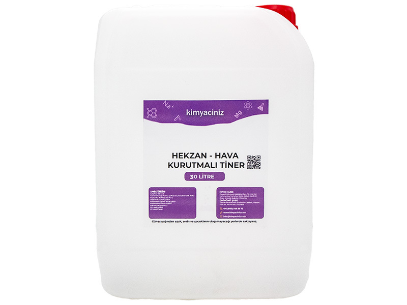Hekzan - Hava Kurutmalı Tiner 30 LT - Diğer