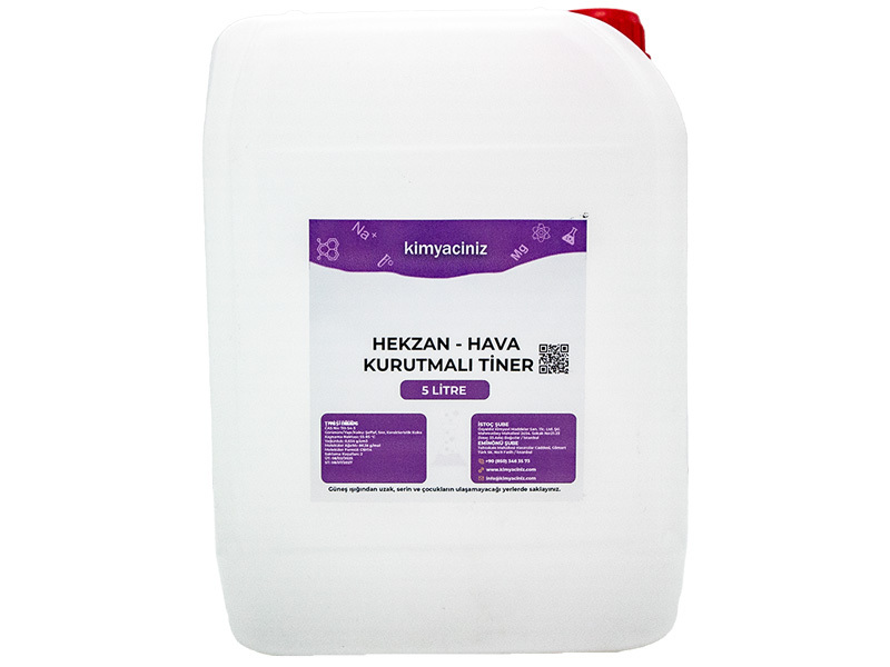 Hekzan - Hava Kurutmalı Tiner 5 LT - Diğer