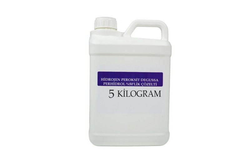 Hidrojen Peroksit Perhidrol %50 - 5 KG - Kimyacınız