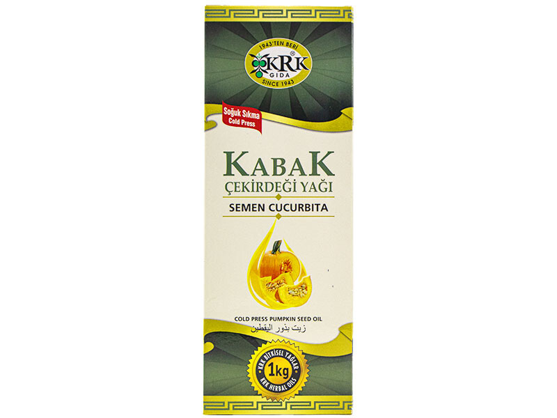 Kabak Çekirdeği Sabit Yağı 1 KG - KRK GIDA