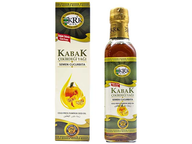 Kabak Çekirdeği Sabit Yağı 250 CC - KRK GIDA