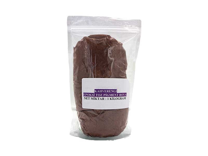 Kahverengi Epoksi Toz Pigment Boya 1 KG - Kimyacınız