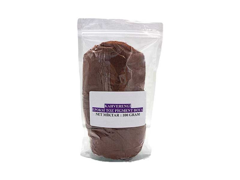Kahverengi Epoksi Toz Pigment Boya 100 GR - 1