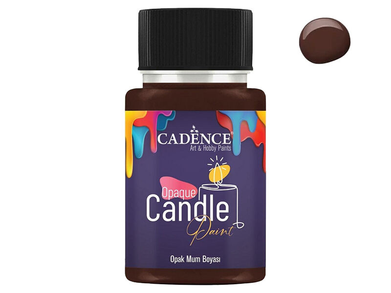Kahverengi Opak Mum Boyası Cadence CDL 33 50 ml - 1