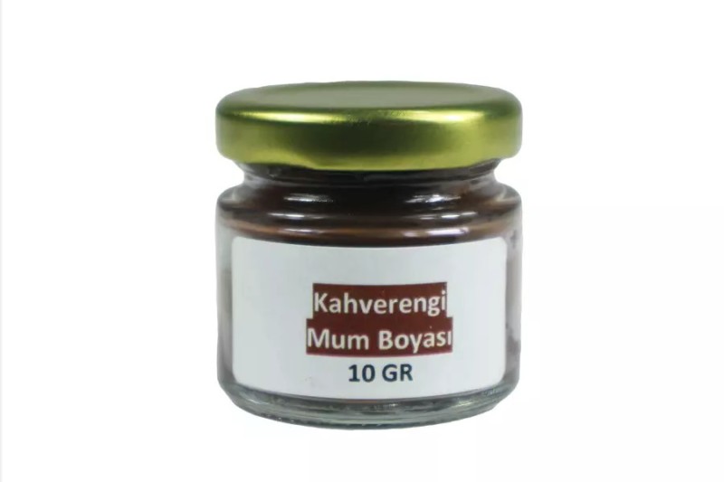 Kahverengi Toz Mum Boyası 10 GR - Kimyacınız