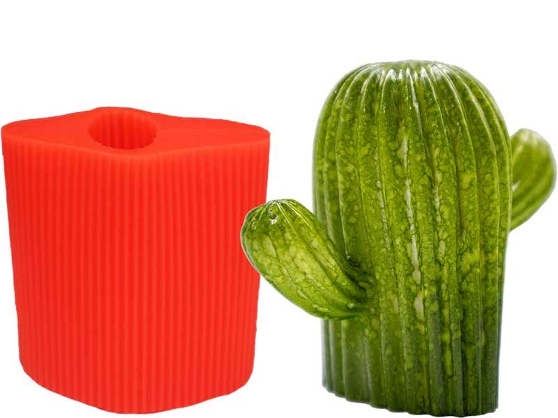 Kaktüs Silikon Mum Kalıbı M-46 - 1