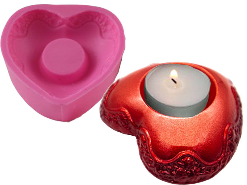 Kalpli Mumluk Silikon Kalıbı MUM-21 - 1