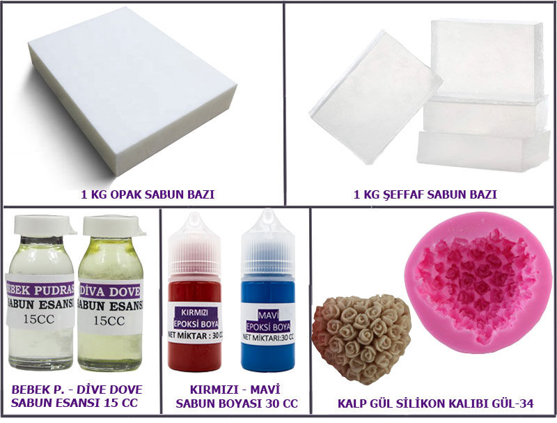 Kalpli Sabun Yapım Seti - 1