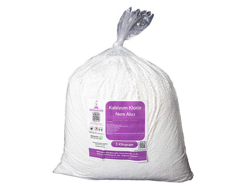 Kalsiyum Klorür - Nem Alıcı 5 KG - Kimyacınız