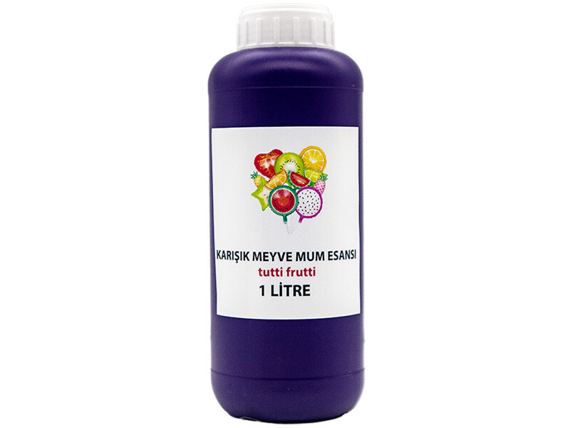 Karışık Meyve Mum Esansı 1 LT - Kimyacınız
