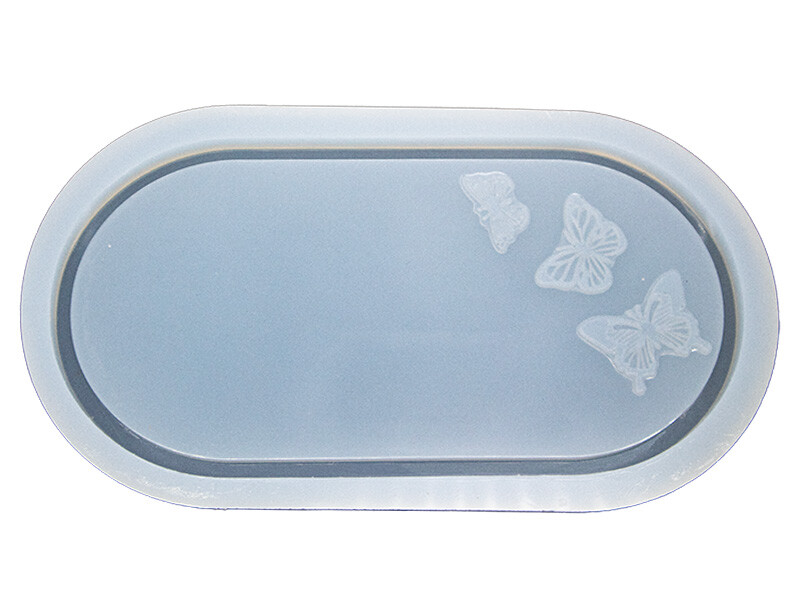 Kelebek Motifli Terrazo Tabanlık Epoksi Kalıbı EPK-878 - 1