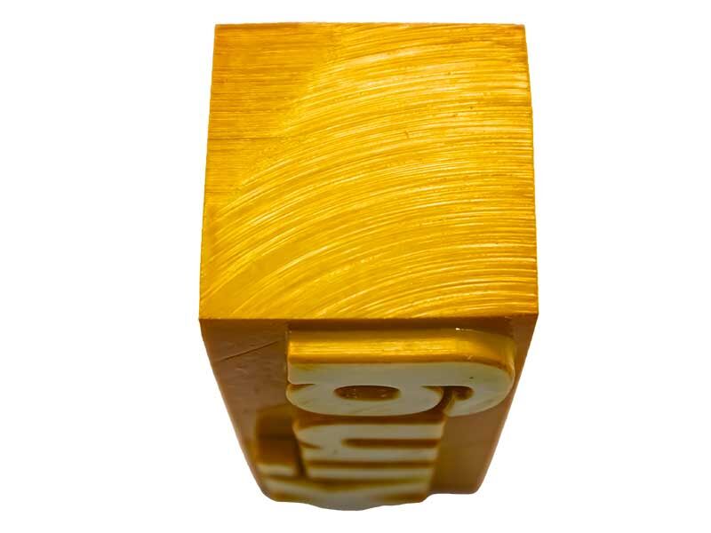 King Yazılı Silikon Mum Kalıbı M-04 - 7