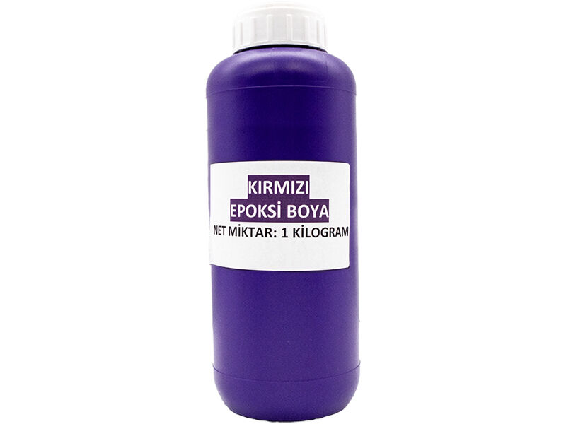 Kırmızı Epoksi Boya 1 KG - 1