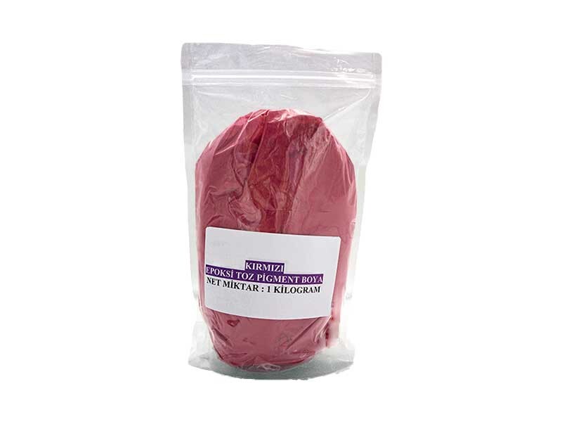 Kırmızı Epoksi Toz Pigment Boya 1 KG - Kimyacınız