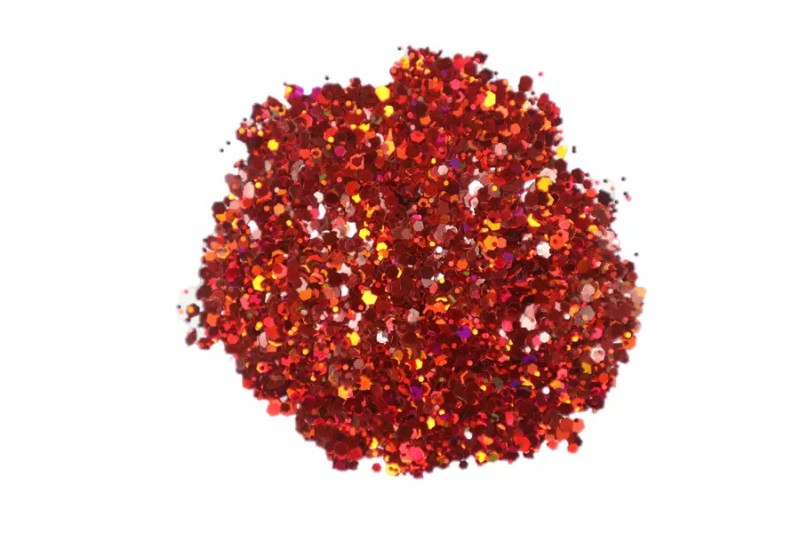 Kırmızı Glitter Sim Epoksi Süsleme Aksesuarı 8 GR - Kimyacınız