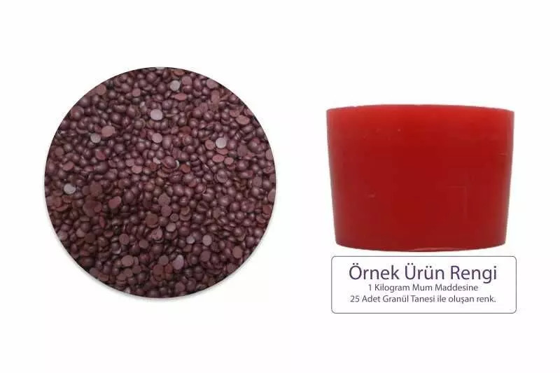 Kırmızı Granül Mum Boyası 100 GR - 2