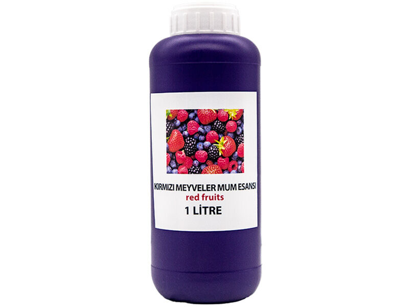 Kırmızı Meyveler Mum Esansı 1 LT - 1
