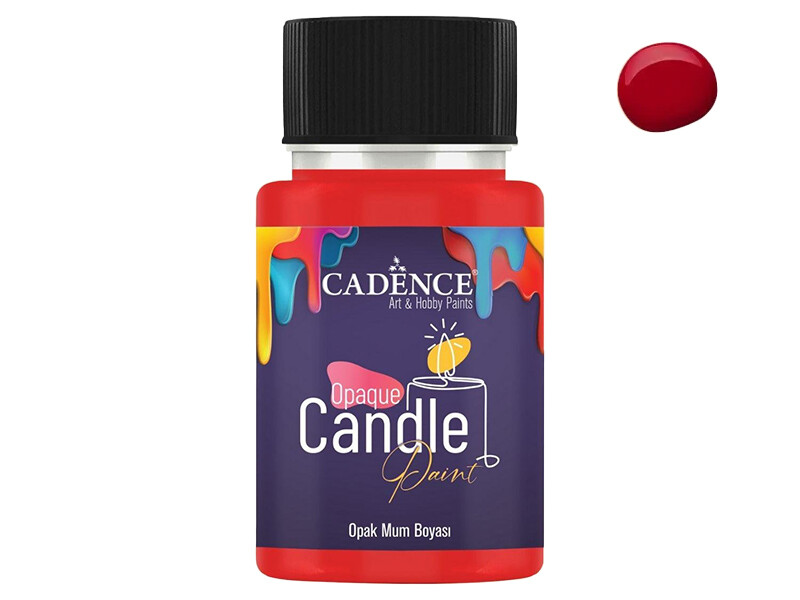 Kırmızı Opak Mum Boyası Cadence CDL 11 50 ml - Cadence