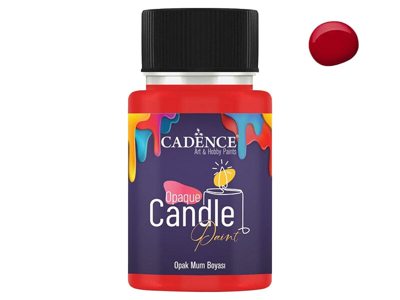 Kırmızı Opak Mum Boyası Cadence CDL 11 50 ml - 1