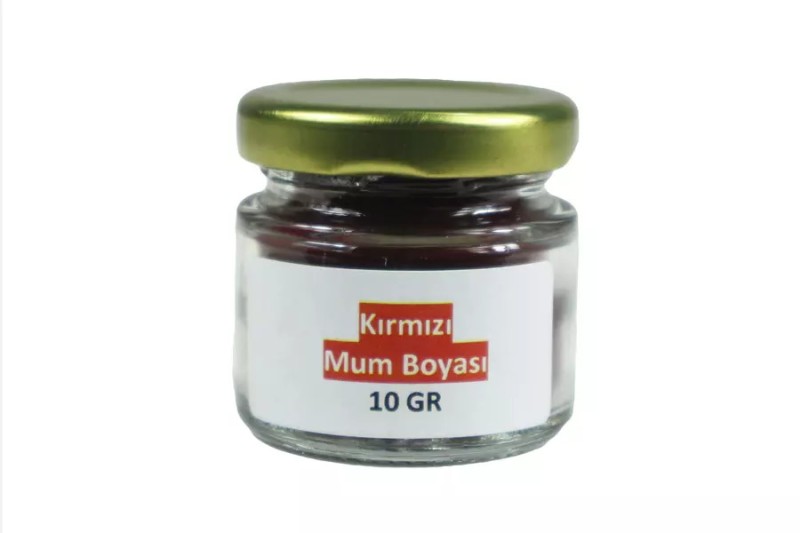 Kırmızı Toz Mum Boyası 10 GR - Kimyacınız