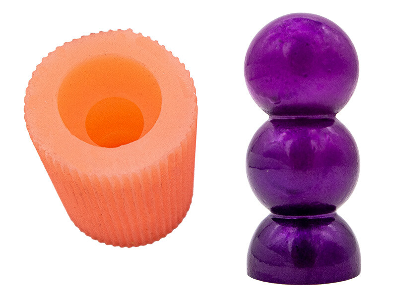 Konik Bubble Silikon Mum Kalıbı M-281 - Kimyacınız