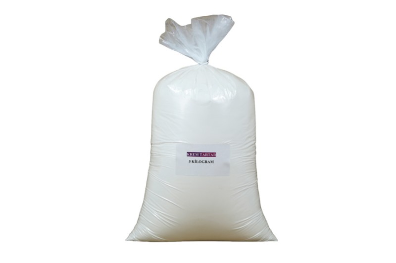 Krem Tartar - Potasyum Bitartarat 5 KG - Kimyacınız
