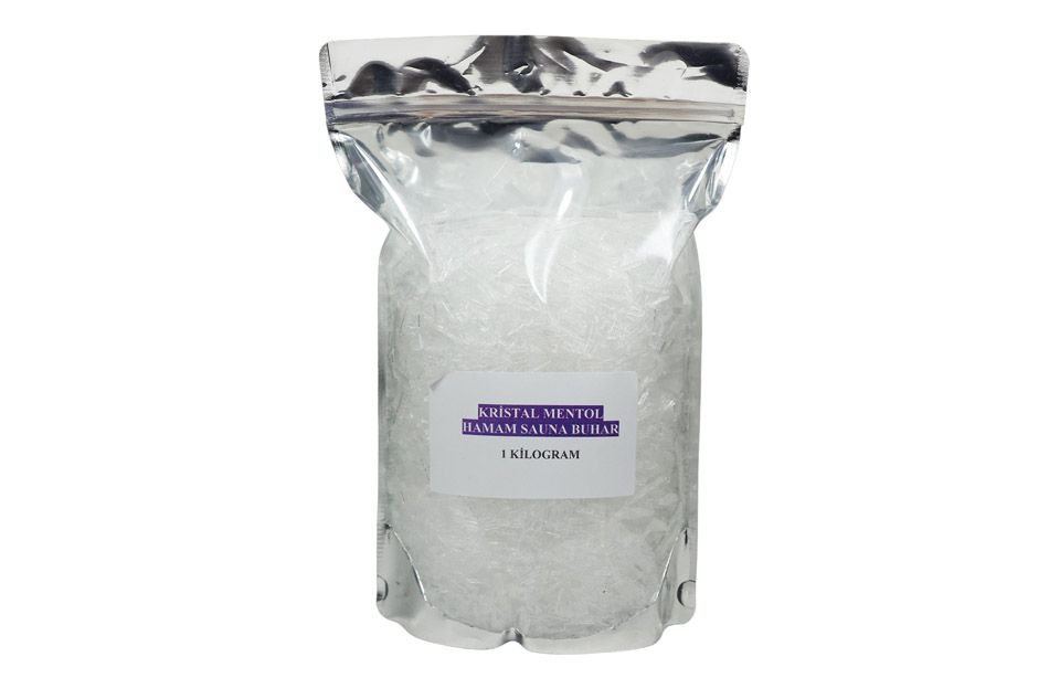 Kristal Mentol Menthol - Hamam, Sauna, Buhar 1 KG - 1