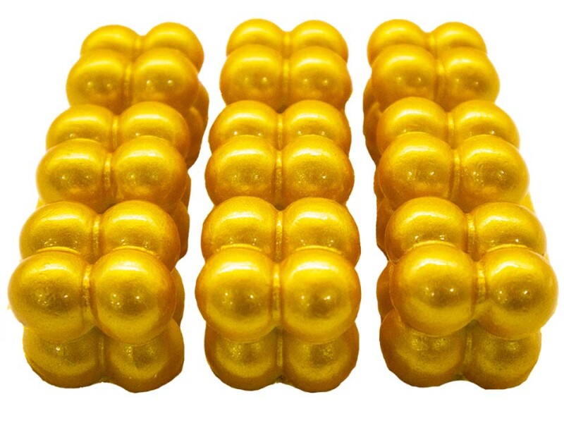 Küçük 9'lu Bubble Silikon Mum Kalıbı M-185 - 6
