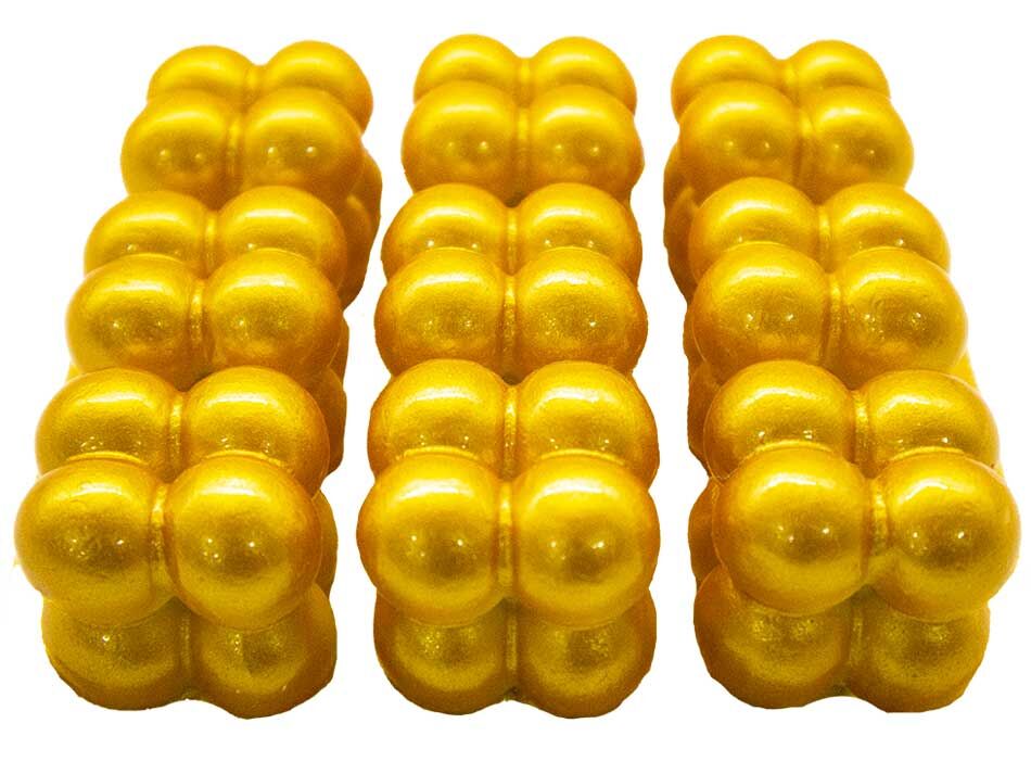 Küçük 9'lu Bubble Silikon Mum Kalıbı M-185 - 6