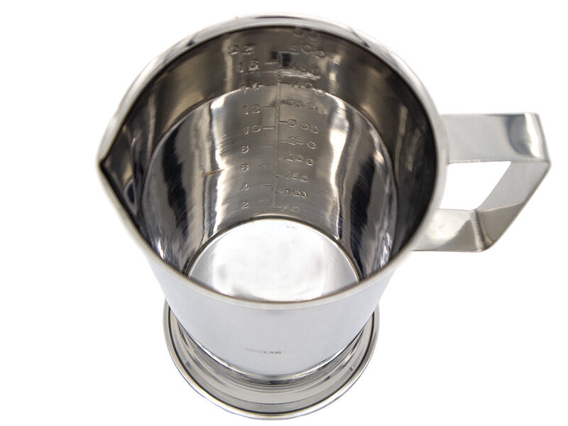Kulplu Paslanmaz Çelik Beher 500 ML - 2