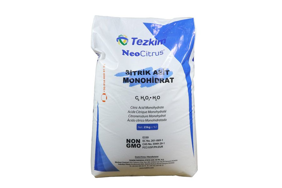 Limon Tuzu Sitrik Asit - Toz 25 KG - 1