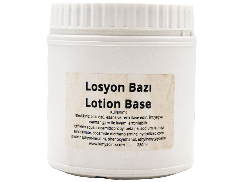 Losyon Bazı 250 ML - Kimyacınız