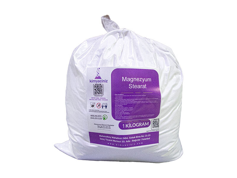 Magnezyum Stearat 1 KG - Kimyacınız