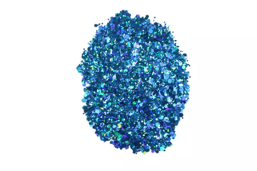 Mavi Glitter Sim Süsleme Aksesuarı 25 GR - 1