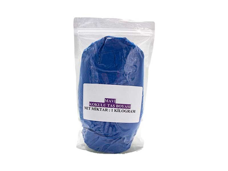 Mavi Kokulu Taş Boyası Toz 1 KG - Kimyacınız