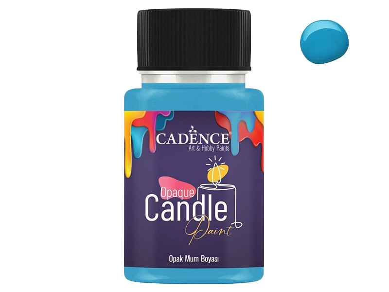 Mavi Opak Mum Boyası Cadence CDL 22 50 ml - Cadence